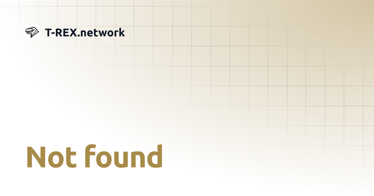 RWA Market Needs | T-REX.network